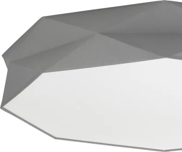 Plafonieră KANTOOR 6xE27/15W/230V gri