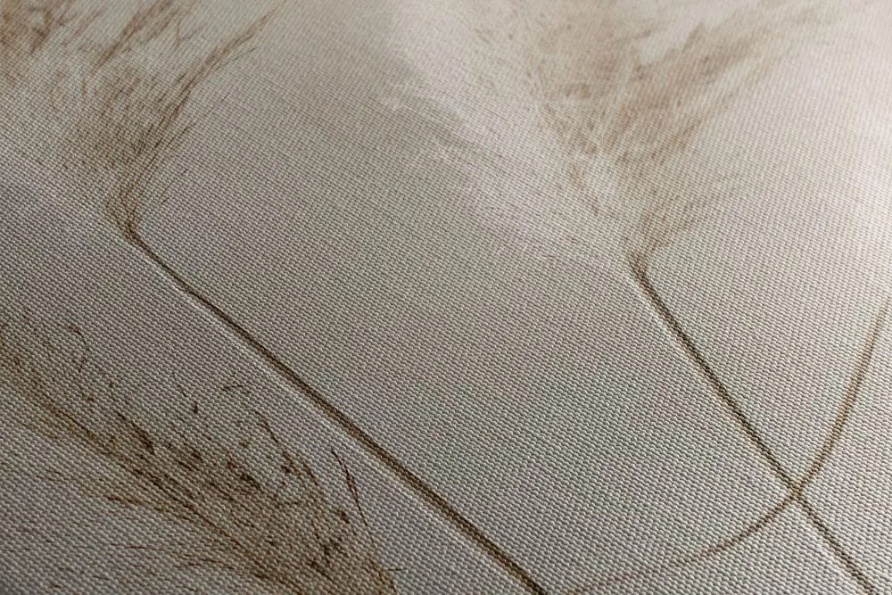 Tablou iarba uscată de pampas
