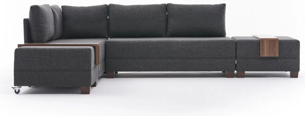 Canapea extensibilă Flaj (antracit) (S). 1067549