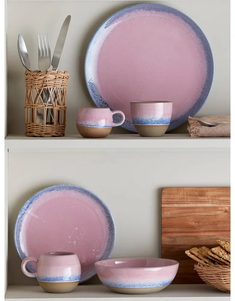 Farfurie roz-deschis din gresie ø 26,5 cm Paula – Bloomingville