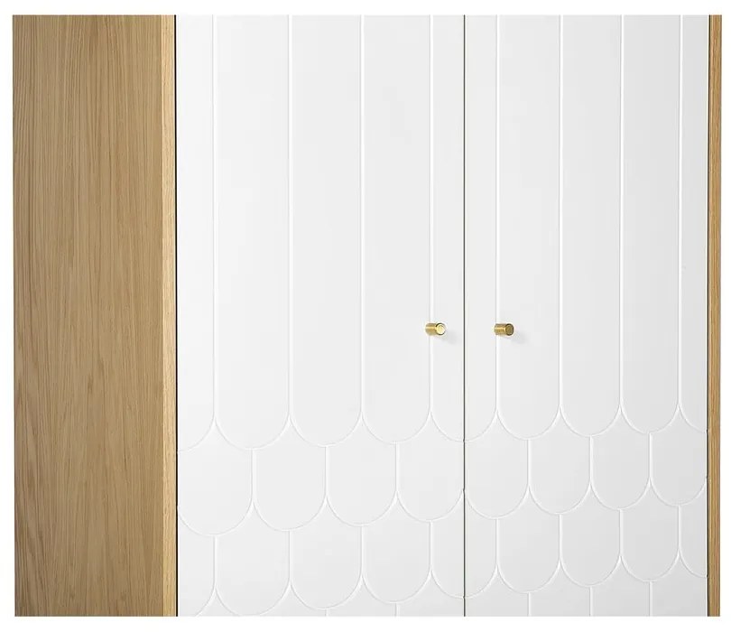 Dulap Woodman Lia, alb