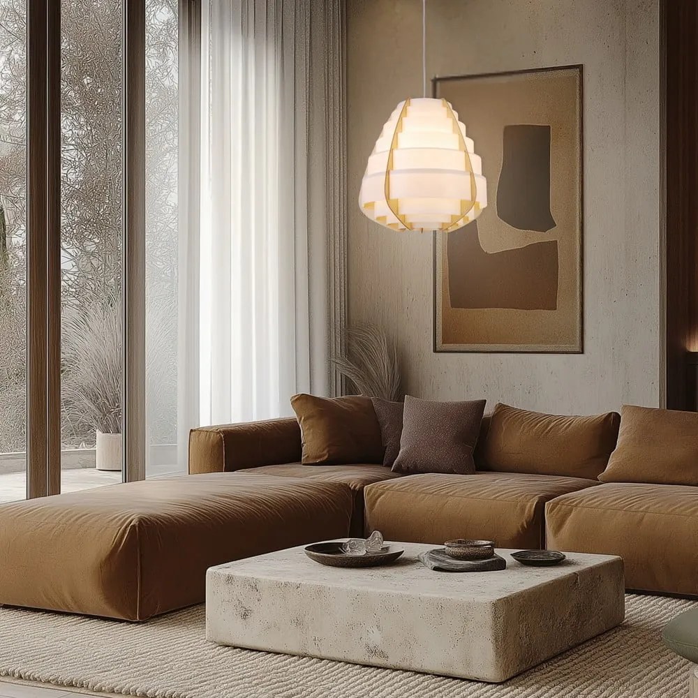 Lustră albă Nagoja – Candellux Lighting
