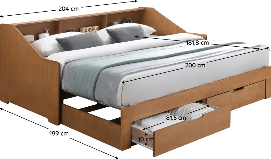 Pat extensibil, stejar, MONETA