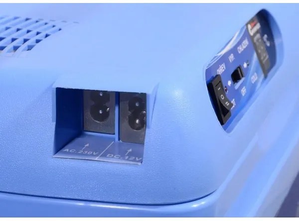 Cutie frigorifică portabilă cu afișaj, 48 W (230/12 V), 25 l, albastru