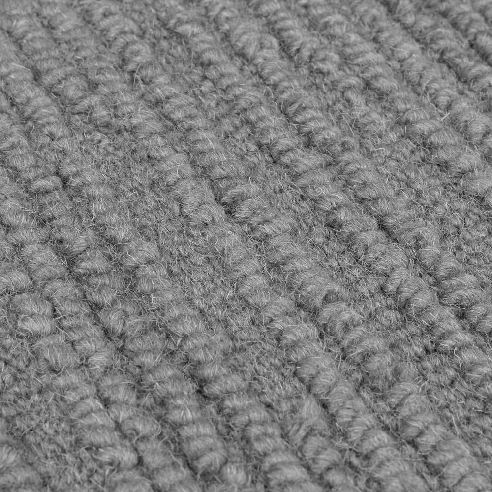 Covor gri țesut manual din lână 160x230 cm Harris Boucle – Flair Rugs