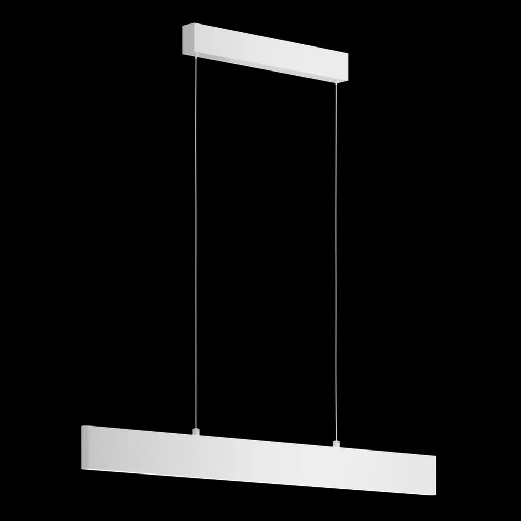 Lustra LED design tehnic Step alb, 91cm