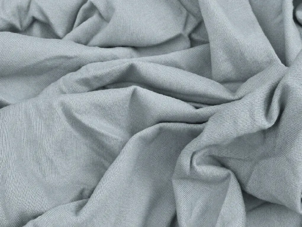 Cearsaf Jersey EXCLUSIVE gri 180 x 200 cm