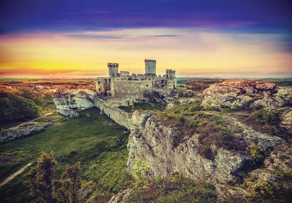 Fototapet - Dărămătură de castel (254x184 cm)
