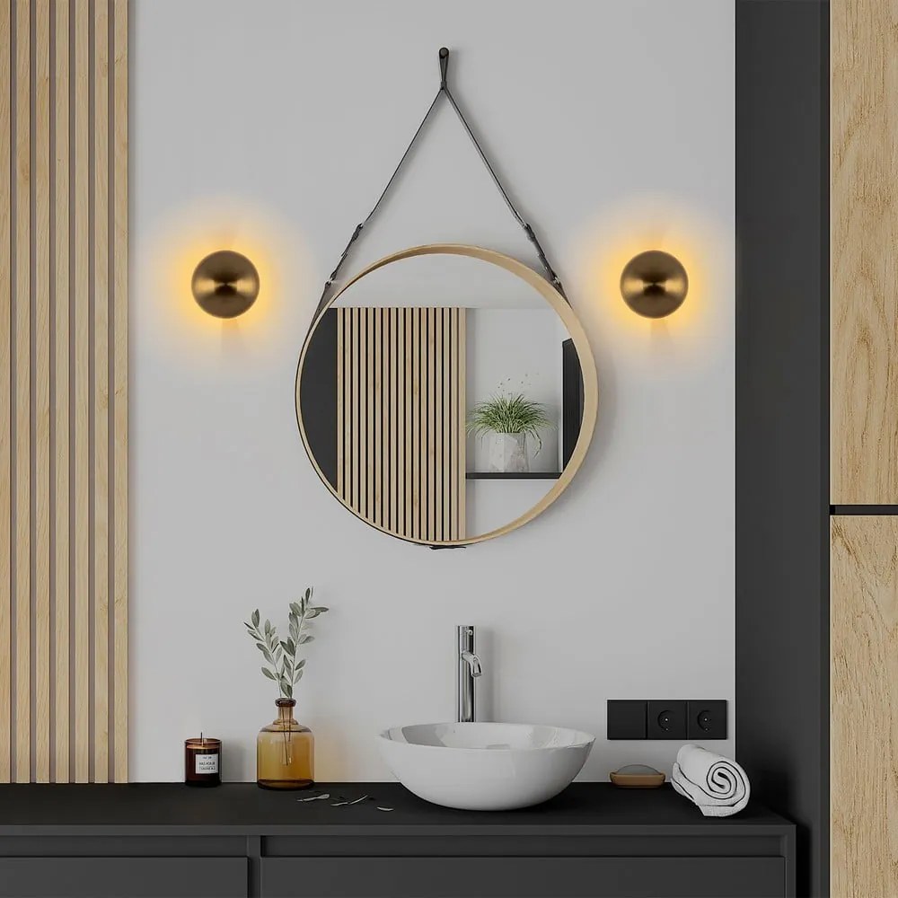 Aplică de perete în culoarea bronz ø 16 cm Fungal – Opviq lights