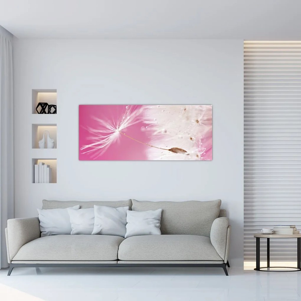 Tablou - Floare macro (120x50 cm)