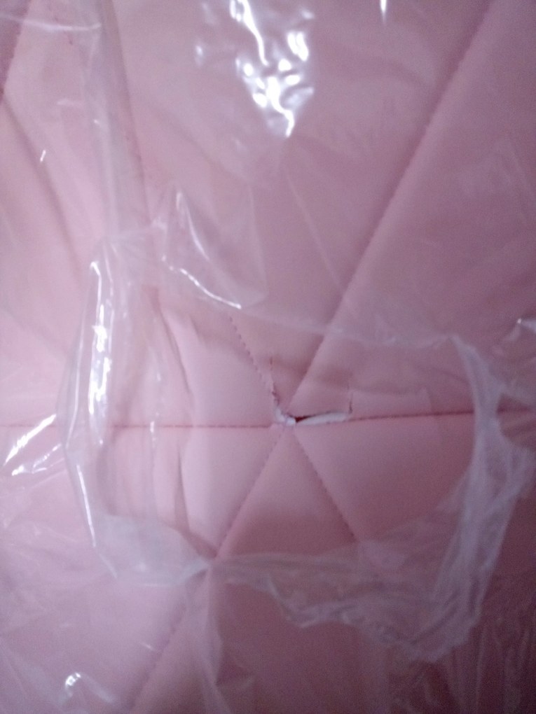 OFERTA Scaun de birou roz AVOLA din piele ecologica II. calitate