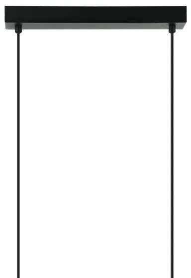 Candelabru suspendat pe cablu MADDIE 5xE14/5W/230V negru