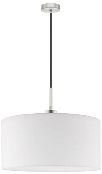 Eglo - TUNJA lampă LED suspendată pe cablu 1xE27/60W/230V alb