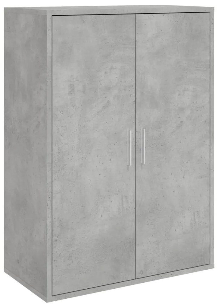 840488 vidaXL Servantă, gri beton, 60x31x84 cm, lemn compozit