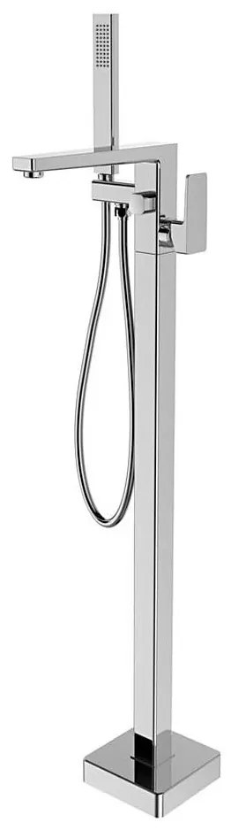 Sapho TURSI - Set pentru cadă freestanding cu baterie, crom lucios