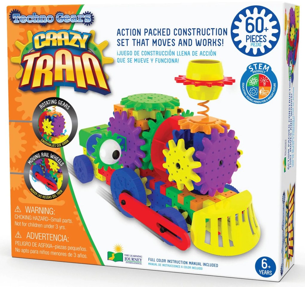 JOC DE CONSTRUCTIE - TREN - THE LEARNING JOURNEY (TLJ270059)