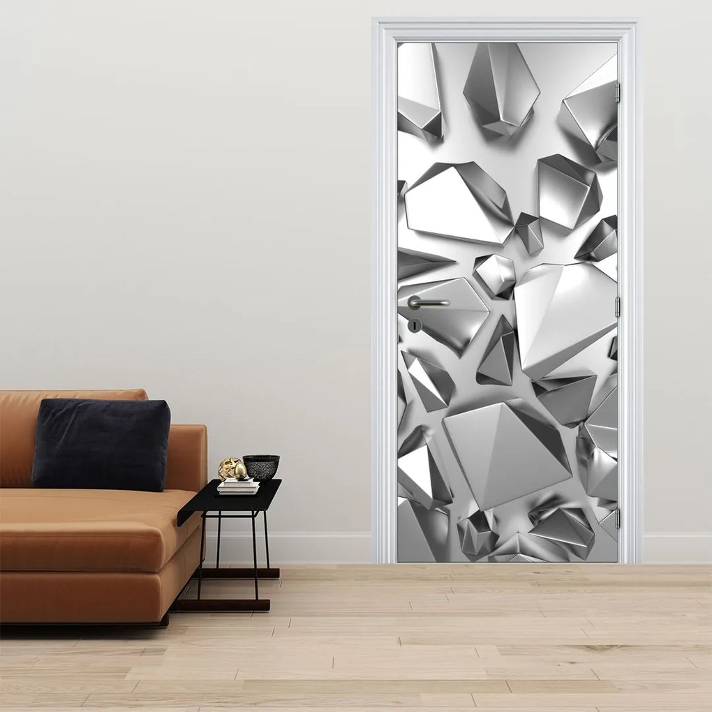 Fototapet pentru ușă - 3D abstract (95x205cm)