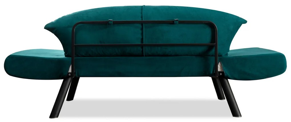 Canapea pat Genzo Petrol Blue
