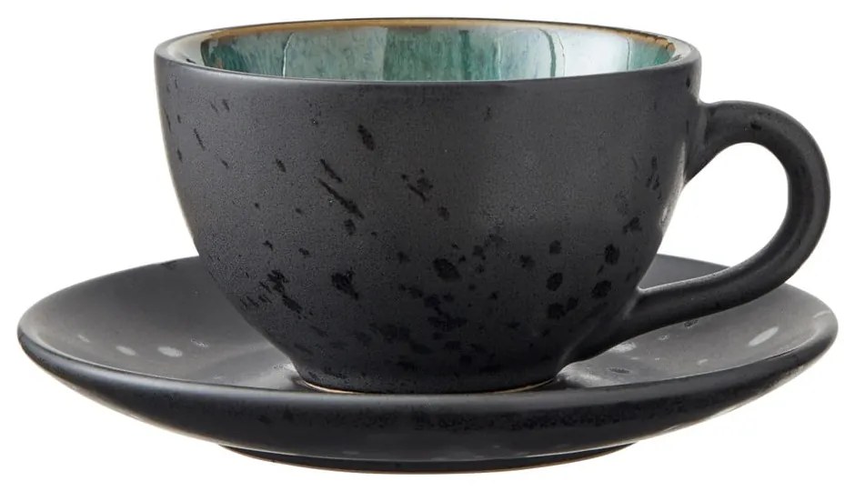 Cești negre/albastru-închis 4 buc. din ceramică 240 ml Gastro Black/Mix – Bitz