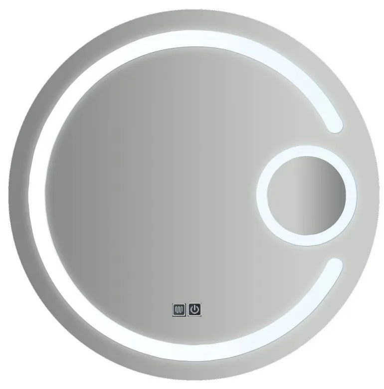 Oglinda Led Rotunda, 70cm, Oglindă Cosmetică, EsnJ130