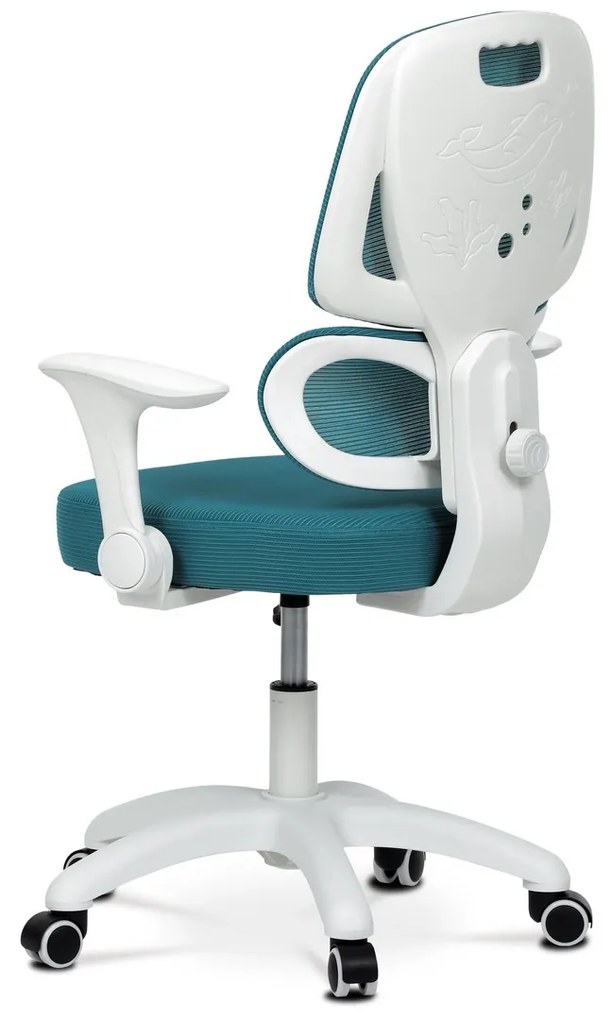 Scaun de birou Autronic KA-K1063 BLUE, albastru