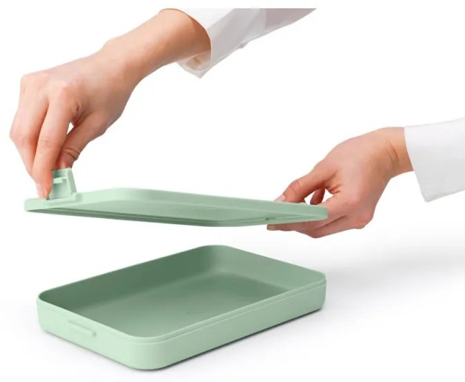 Cutie pentru sandwich Brabantia Make&Take 1006285, 1,1 L, Pana la 2 sandwich-uri, Fara BPA, Verde