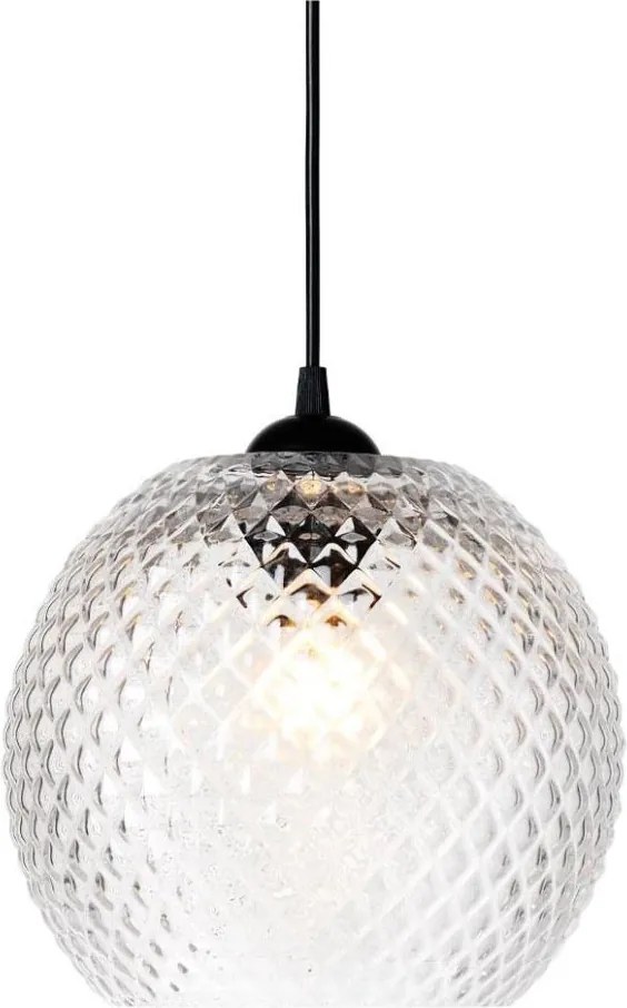 Halo Design 718436 - Pendul pe cablu NOBB 1xE27/40W/230V Ø 22 cm transparent