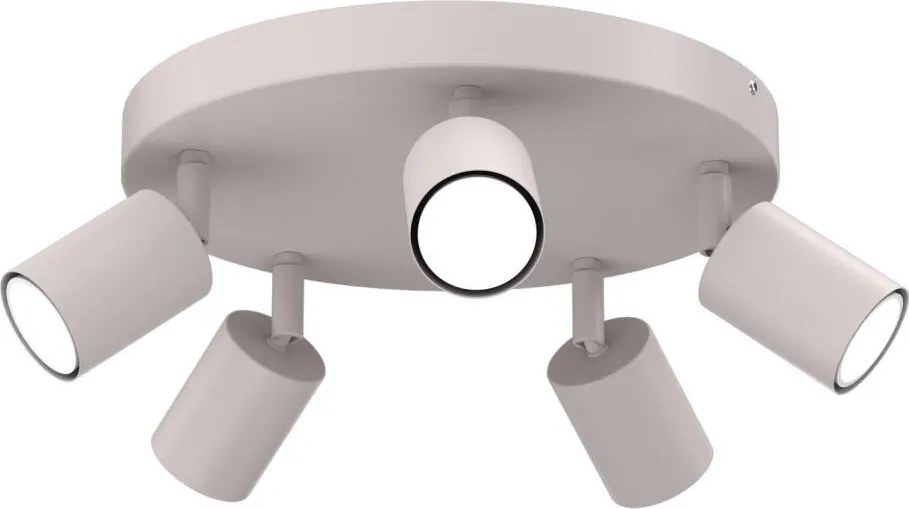 Plafonieră cu spoturi FUN 5xGU10/8W/230V crem