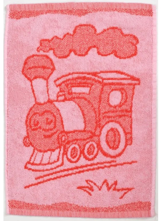 Prosop pentru copii BEBÉ rosu 30x50 cm