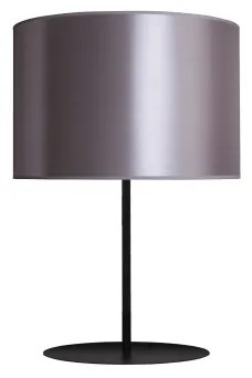 Lampă de masă Duolla CANNES 1xE14/15W/230V d. 20 cm argintiu/negru