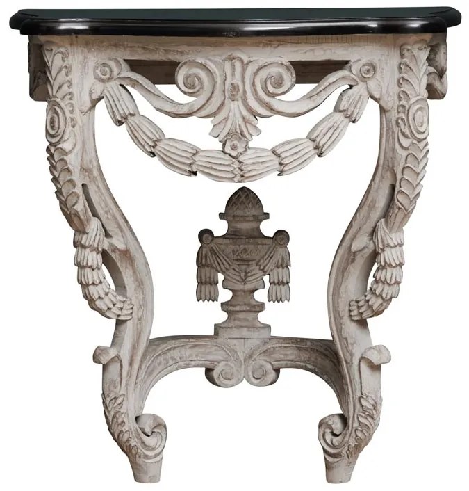 Consola din lemn de mango, cu aspect vintage, Filomena