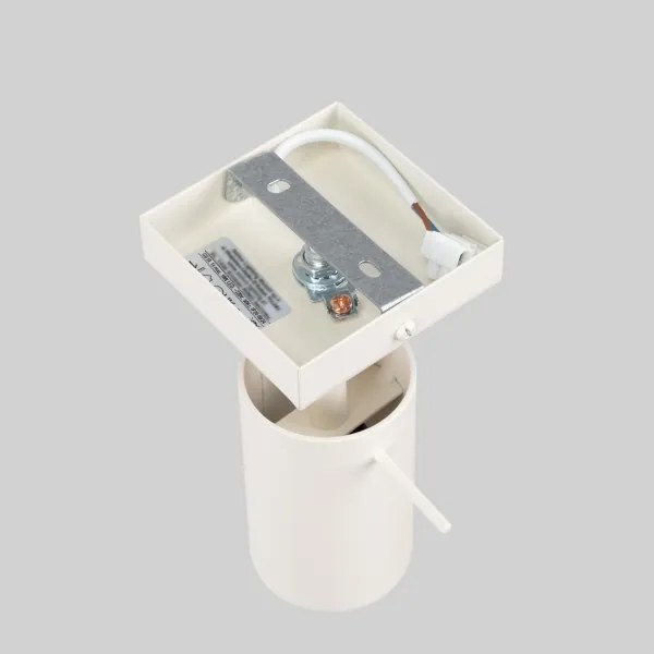 Spot de perete Sollux SL.1494 RING 1xGU10/10W/230V crem