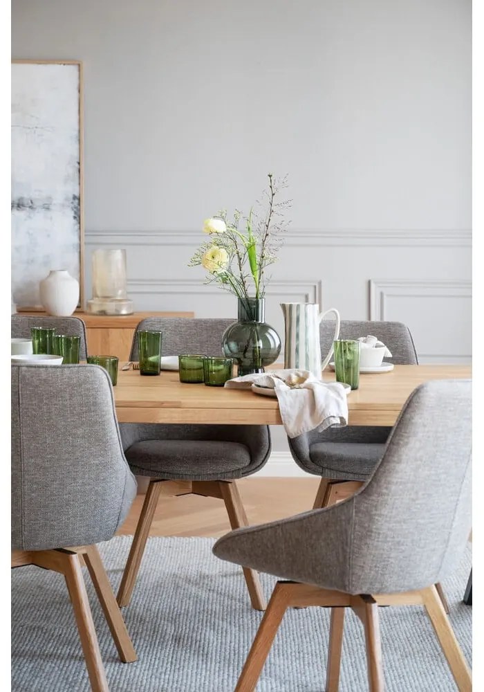 Scaune de dining bej 2 buc. Alison – Rowico