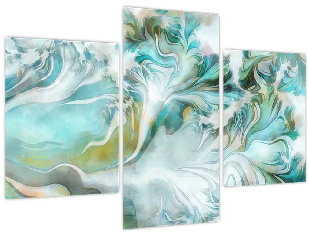 Tablou - Pictura modele abstracte de pictură (90x60 cm)