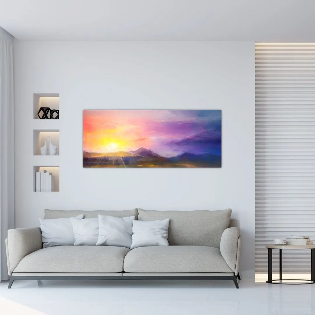 Tablou - Răsărit (120x50 cm)