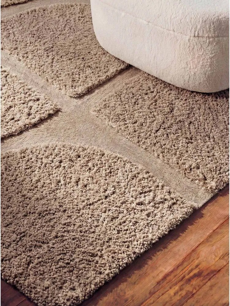 Covor bej țesut manual 200x300 cm Lambeth Jasper – Ted Baker