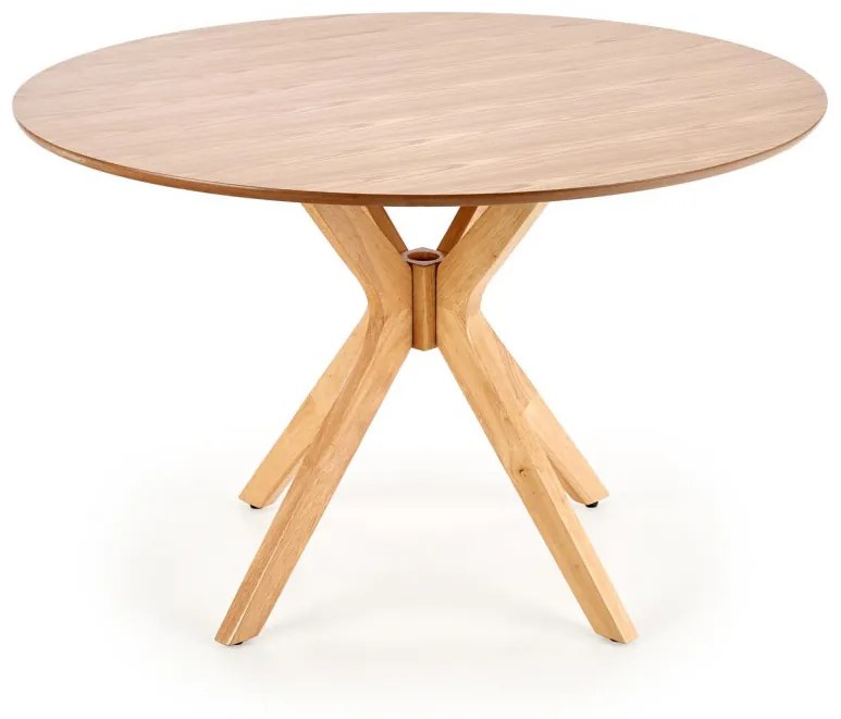 Masa rotunda Nicolas stejar - d120 x h77 cm