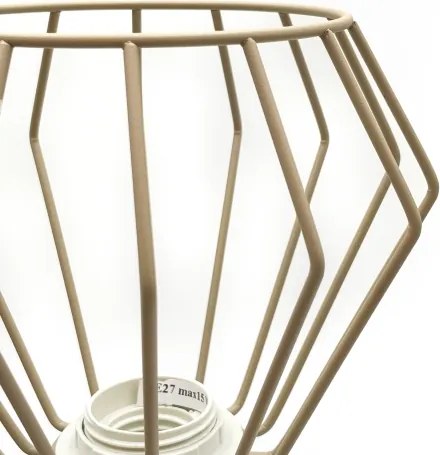 Plafonieră aplicată AUDREY 3xE27/15W/230V bej