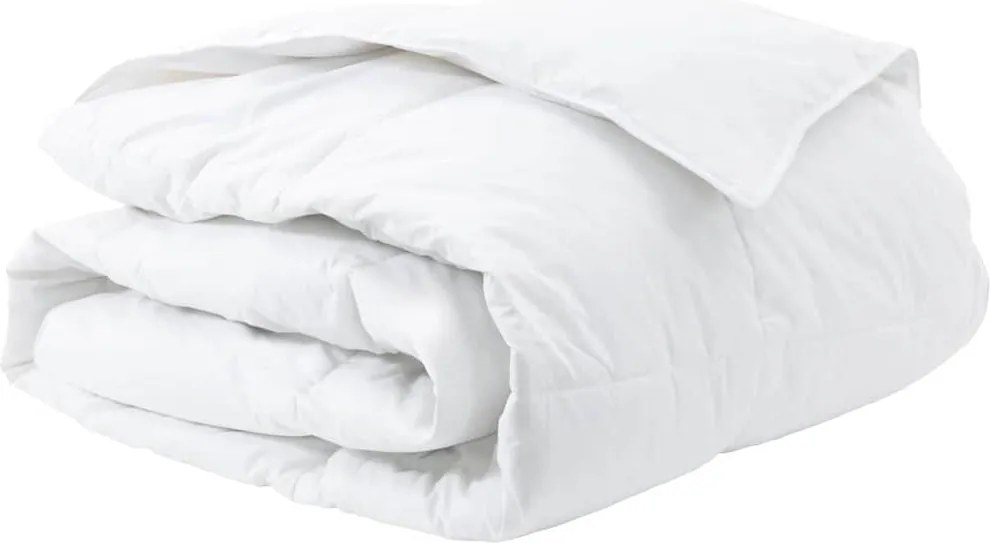 vidaXL Duvet de iarnă Alb 240 x 220 cm Pene