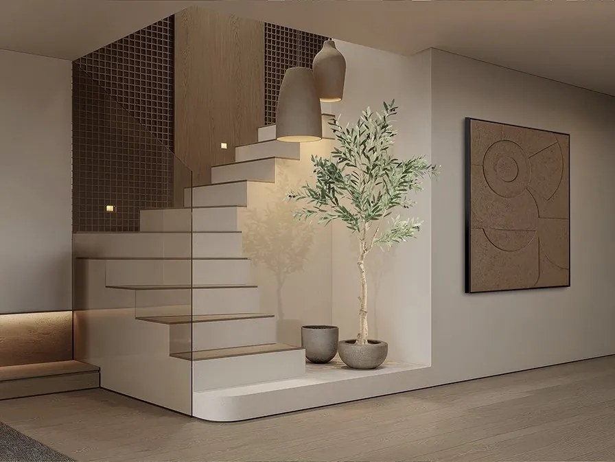 Planta artificiala decorativa Olivo, H180