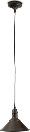 BRILAGI - Pendul cu cablu FORGE 1xE27/60W/230V Ø 22 cm maro