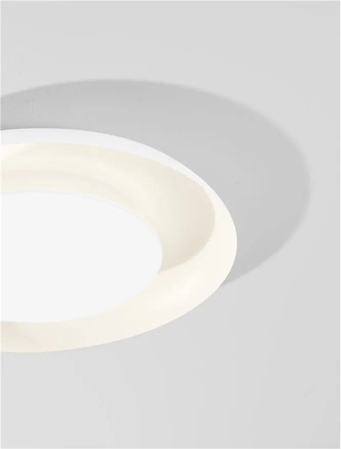 Plafoniera LED design modern EPOSI alba D-60cm