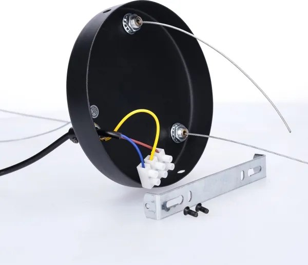 BRILAGI - Lustru suspendat pe cablu SELE 4xGU10/30W/230V negru