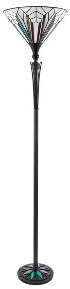 Endon 63933 - Lampă de podea în stil Tiffany ASTORIA, 1xE27/60W/230V, diam. 40 cm