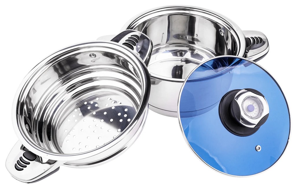 TEMPO-KONDELA PATIA, set 39 de oale şi ustensile de bucătărie, inox
