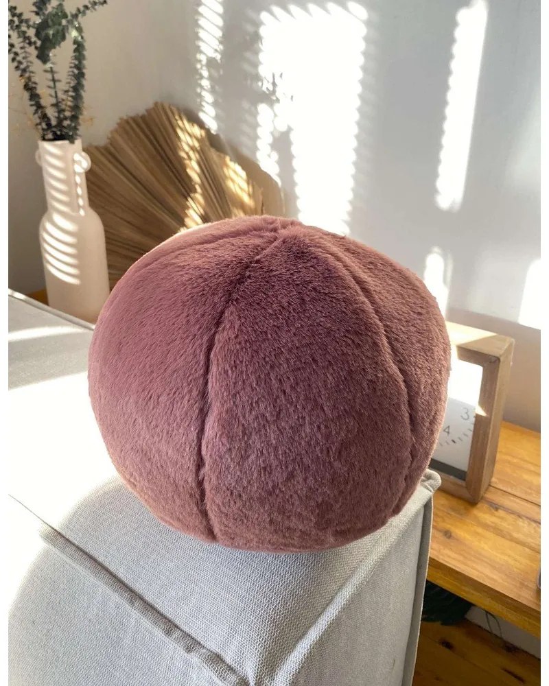 Pernă decorativă din micropluș, cocolino ø 25 cm Top – Mioli Decor