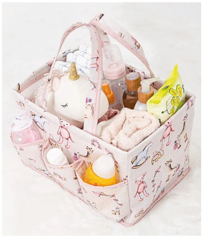 Organizator de jucării din material textil pentru copii – Mioli Decor