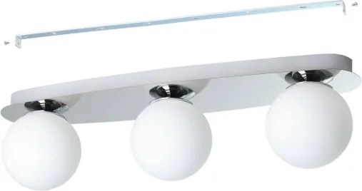 Eglo 902096 - Plafonieră LED pentru baie CASTROVIDO 3xG9/4,2W/230V IP44 crom