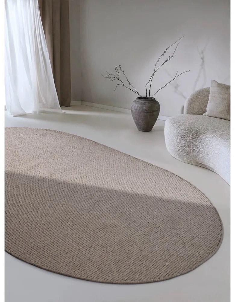 Covor maro deschis țesut manual din lână 160x230 cm Francois – Villeroy&Boch
