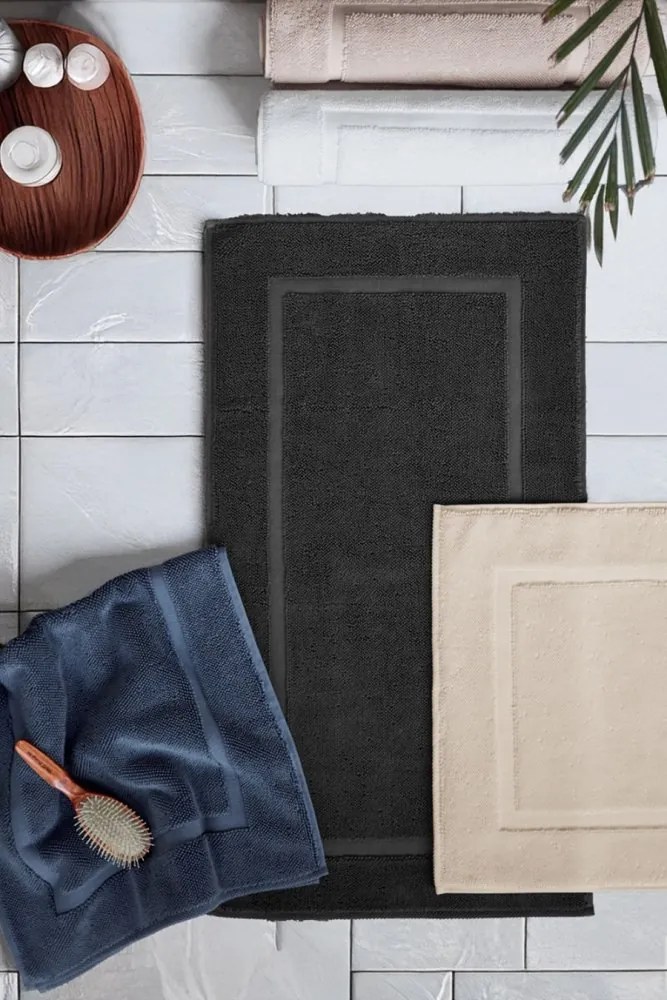 Covor de baie NODE 50x90 cm Antracit / Black anthracite